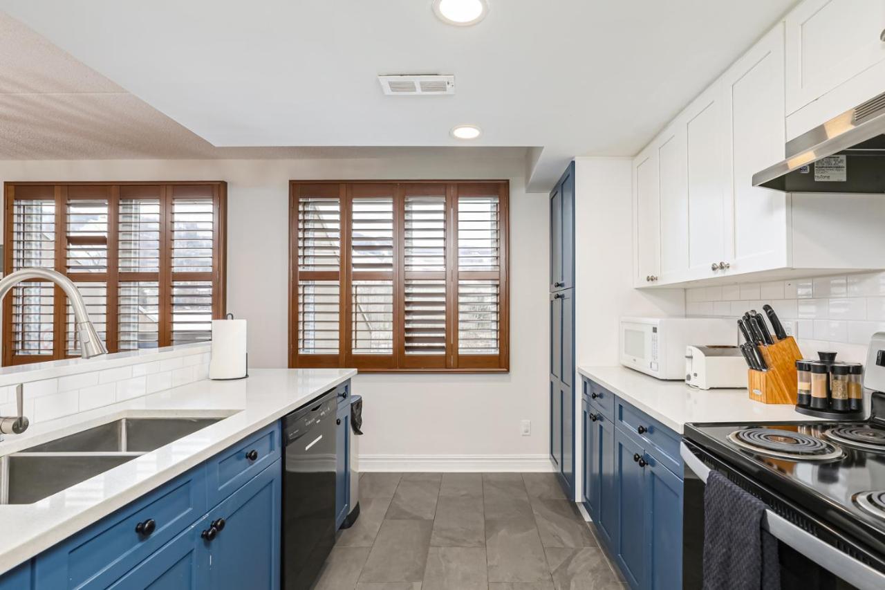 Stunning Townhouse - 3 Bdrm Blue Mountain Village Sauna! Blue Mountains Kültér fotó